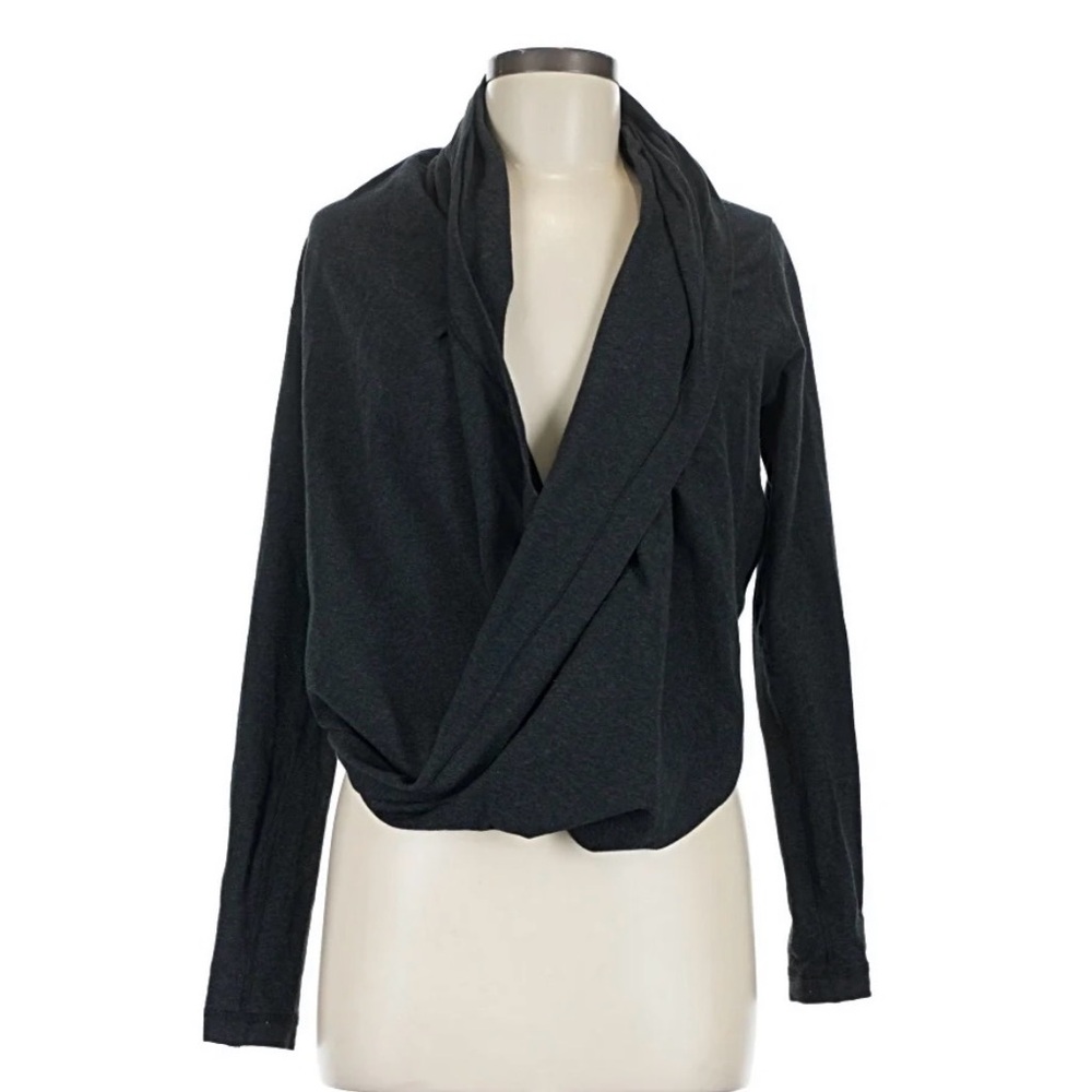 Lululemon dark grey/charcoal long sleeve top